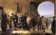 Jerry Barrett The Mission of Merey:Florence Nightingale Receiving the Wounded at Scutari Spain oil painting artist